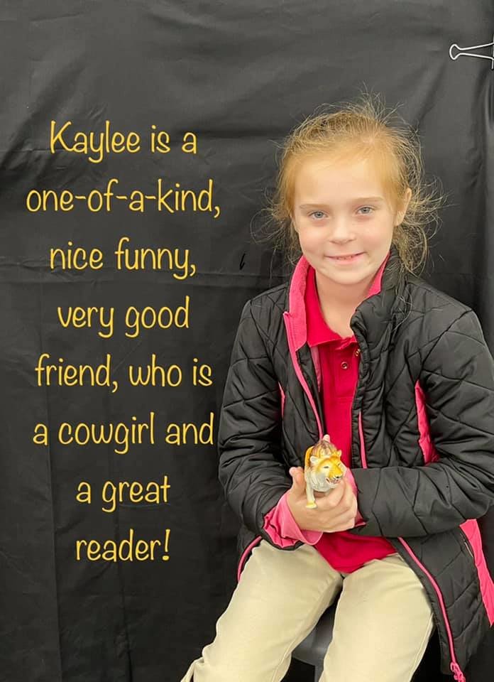 Third grade Lion Kaylee